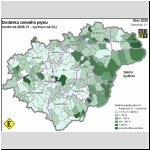 Dodvka zemnho plynu, rozdlov mapa - Varianta V1