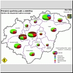 Primrn spoteba paliv a elektiny, lenno dle druhu paliva a energie - Varianta V4