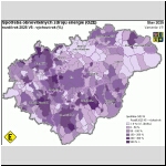 Spoteba OZE, rozdlov mapa - Varianta V5